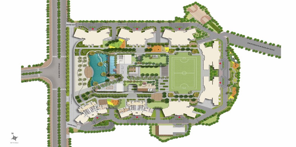 Kalpataru Estella Balkum Master Plan
